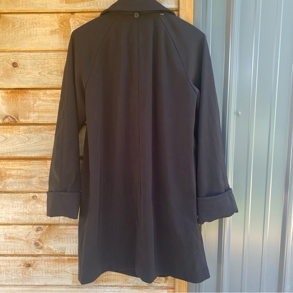 MICHAEL Michael Kors Trench Coat with Chrome Latch Closure - Picture 2 of 7